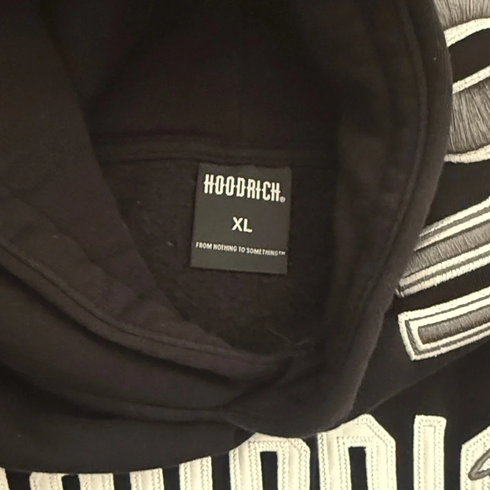 Hoodrich Heat V3 Stature Hoodie Black/White/Grey Size XL - Picture 8 of 9